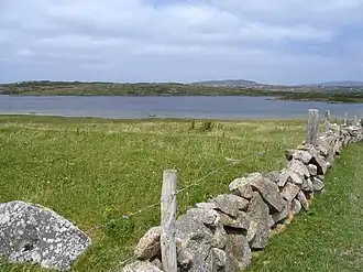 Fahy Lough, lac intérieur de l'Île d'Omey