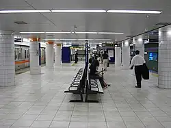 Quai des lignes Ginza et Hanzōmon