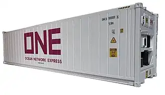 Conteneur réfrigéré ONE.