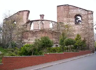 Photo des ruines d'un monastère