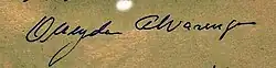 signature d'Oneida Alvarenga