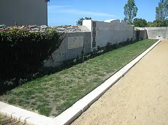 Mémorial aux Moutiers-en-Retz.