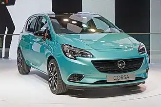 Opel Corsa E (2015).