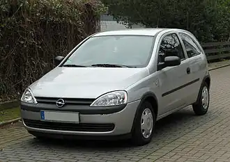 Opel Corsa C (2000).