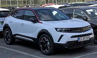 Vue de l'avant (finition GS Line)