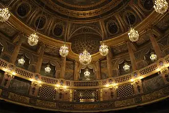 L'opéra royal du château de Versailles.