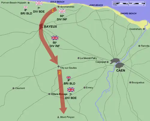 Plan initial de l'Opération Perch