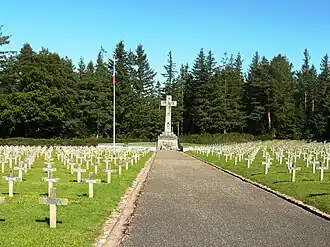 Cimetière militaire du col du Wettstein (882&nbsp;m).