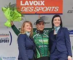 Bryan Coquard, coureur le plus combatif.