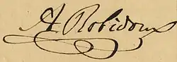 signature d'Antoine Robidoux