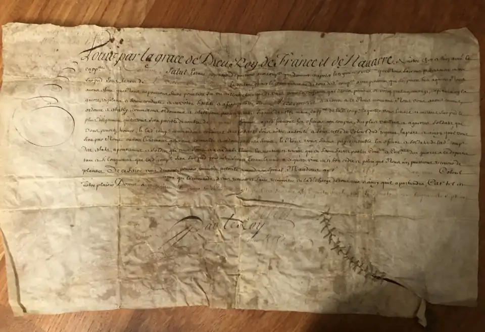 Ordonnance Louis XIV.