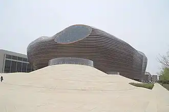 Musée d'Ordos. MAD Architects : Ma Yansong, Yosuke Hayano, Dang Qun. 2005-2011.