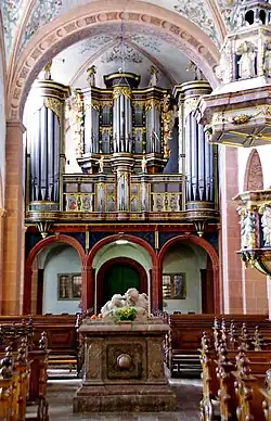 L'orgue König de Steinfeld.