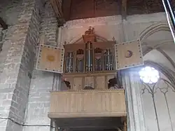 Saint-Julien-du-Sault (Yonne), orgue gothique (1568)