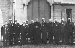 Photo historique de l'Hospitalité Notre-Dame de Lourdes.
