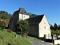 Vue depuis le nord-ouest.