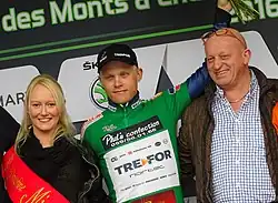 Mads Würtz Schmidt est leader du classement par points.