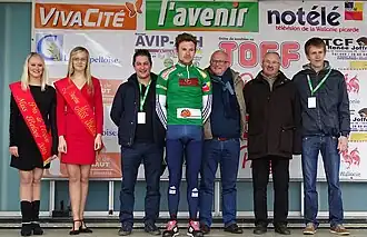 Owain Doull est leader du classement par points.