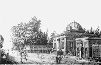 La jardin botanique de Palerme au XVIIIe siècle