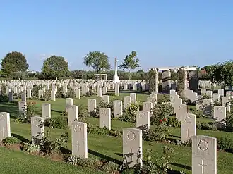 Cimetière militaire canadien d'Ortona.