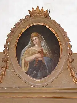 Tableau de sainte Hélène (XVIIIe&nbsp;siècle).