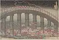 Tenjin matsuri, 1834.