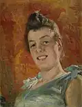 Oscar Björck, Portrait d'une femme