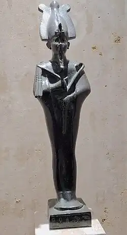Osiris momifié. Bronze. Basse Époque