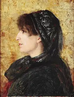 Portrait de Marie Hanım, 1910, Istanbul, musée Sakıp Sabancı.