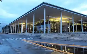 Nouveau bâtiment de l'hôpital de Carregi.