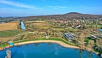Vue générale de la plage en 2024.