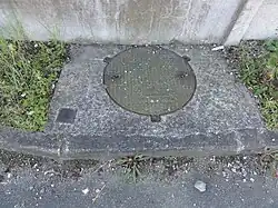 La tête de puits matérialisée no&nbsp;6.