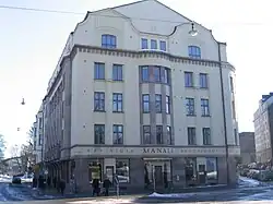 Maison des étudiants Ostrobotnia, Töölönkatu 3, Helsinki.