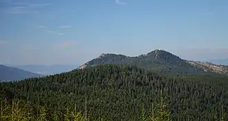 Vue des Kleiner et Großer Osser depuis le sommet du Zwercheck.