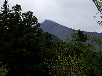 Vue du mont Ōtenjō.