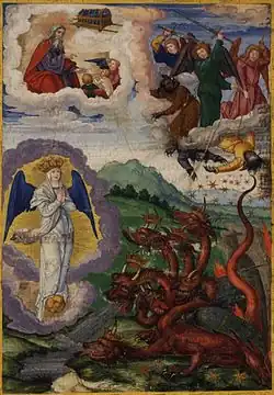 Illustration de la Bible d'Ottheinrich, Matthias Gerung, XVIe siècle.