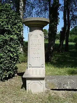 Montant sud-ouest 
« Discite justitiam moniti »