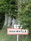 Entrée d'Ouainville.