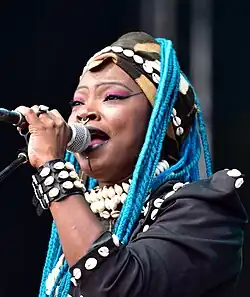 La chanteuse Oumou Sangaré.