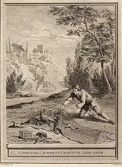 Image illustrative de l’article L'Oiseleur, l'Autour et l'Alouette