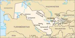 Description de l'image Ouzbekistan carte.png.