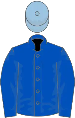 Bleu roy toque bleu-clair