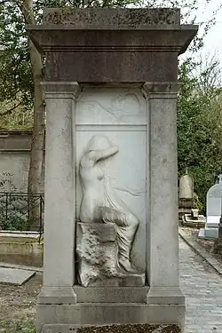 Paris : Tombe de Guillaume Dubufe