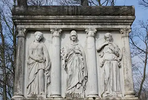 Monument funéraire de Cartellier-Heim (1831), cimetière du Père-Lachaise