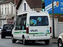 Péribus à la route d'Agonac, Périgueux.