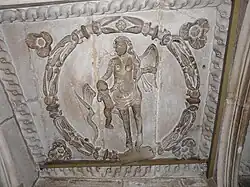 Plafond du premier étage : Éros et Vénus.