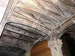 Plafonds du rez-de-chaussée.