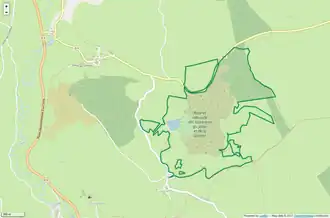 Périmètre de la réserve naturelle.