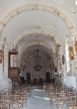 La nef de l'église.