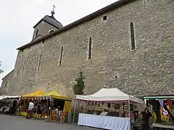 église Sainte Marie Madeleine mur gouttereau gauche
